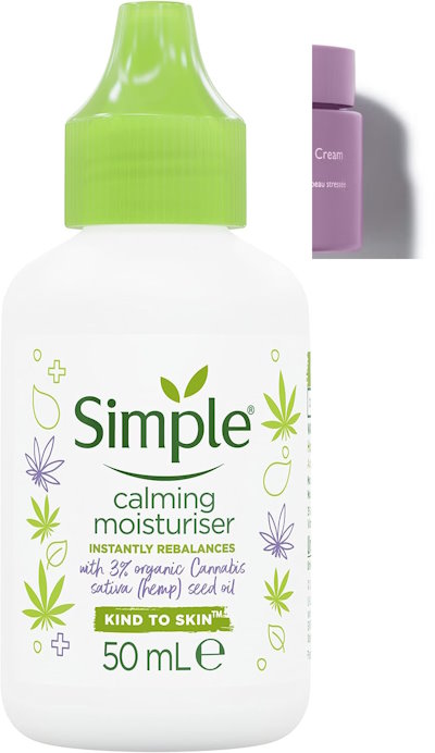 英国敏感肌保湿面霜推荐 - Simple Hemp Calming Facial Moisturiser